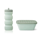 Set en silicone à emporter"green mix" - Cuppin's