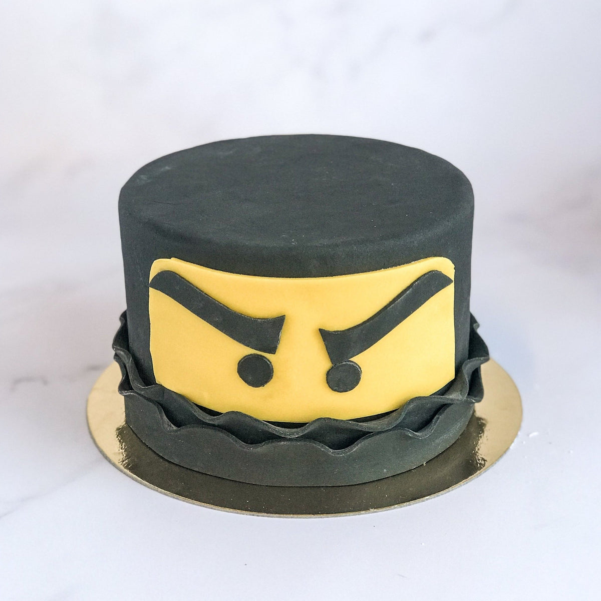 VEGAN Gâteau 'Ninja - Noir' - Cuppin's