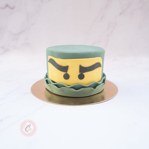 VEGAN Gâteau 'Ninja - Vert' - Cuppin's