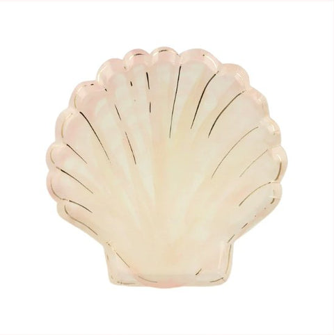 Watercolour Clam Shell Plates - Cuppin's